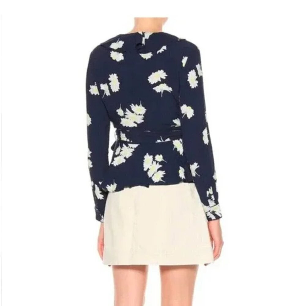 Ganni Cottagecore Floral Ruffle top - Picture 3 of 8